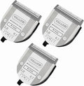 3 Pack Detachable Adjustable Pet Dog Grooming Clipper 5-in-1 Blade Compatible with WAHL Professional Animal Blade Arco, Bravura, Chromado, Creativa, Figura, and Motion Pet, Dog, and Horse Clippers