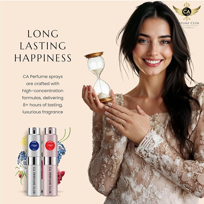 CA Perfume Impression of Last Cherry for Women and Men Amber Floral Scent Long Lasting Unisex Fragrance Eau De Parfum Travel Size Refillable Atomizer Spray 0.27 Fl Oz 8ml