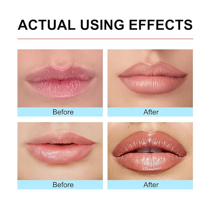 Detachable Lip Liner Set 3 Colors Peel lip liner Longwear and Pigmented Lip Pencil Peel Off Lip Stain