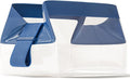 Cadence Parcel - Clear Kit with Magnetic Closure - Durable and Leak-Resistant Travel Toiletry Kit - TSA-Compliant & Modular Design - Hygiene Bag for Travel Essentials - 1 Qt - Cove