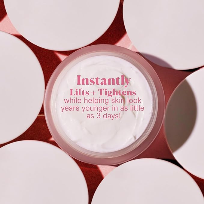 Nakery Lift-Tox Anti Wrinkle Face Cream & Neck Creams for Tightening and Firming - Rich Skin Tightening Cream for Face & Neck - Firming Cream for Aging & Crepey Skin with Matrixyl 3000