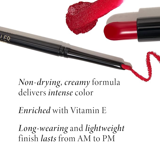 LAURA GELLER NEW YORK Modern Classic Lipstick - Real Rosy - Ultra-Rich Color - Luxurious and Lightweight - Cream Finish