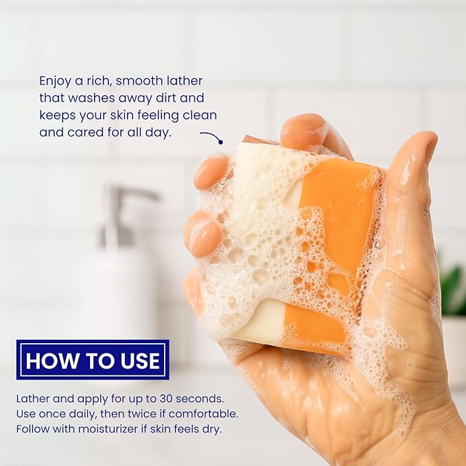 Relumins Glutathione Soap Bars - Holidays Deep Cleansing & Hydrating Soap for Smooth, Refreshed Skin - Gentle Exfoliating Formula for Face & Body - 150g w/Net