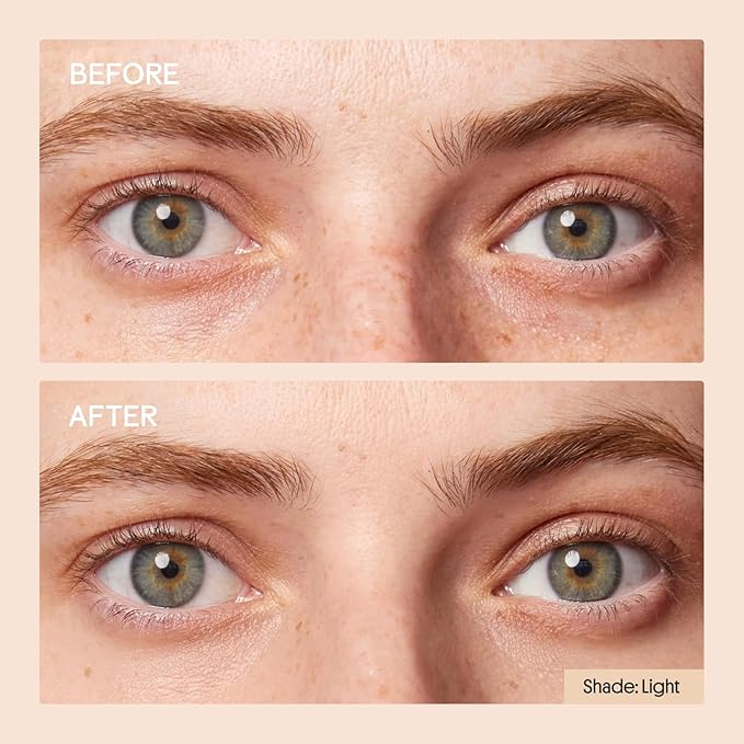 Winky Lux Peeper Perfect Under Eye Concealer, Makeup & Eye Brightener, Full Coverage Concealer for Dark Circles, Color Corrector & Eye Primer, With Collagen, Hyaluronic Acid & Vitamin E (Fair)