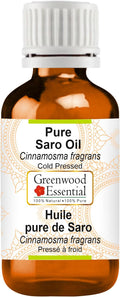 Greenwood Essential Pure Saro Essential Oil (Cinnamosma fragrans) Steam Distilled 100ml (3.38 oz)