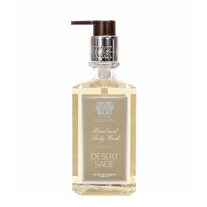 Antica Farmacista Hand & Body Wash - Luxury Nourishing Body Wash - Hydrating Hand Cleansing Wash - Bath & Body Gift - Desert Sage, 10 fl oz