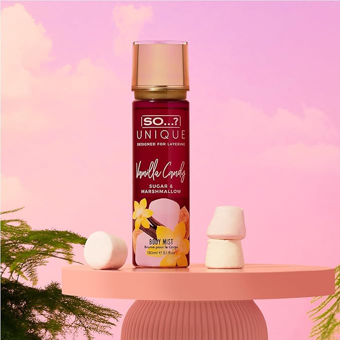So...? Unique Body Mist - Sweet Pea for Women - 5.1 oz Body Mist - Pack of 2