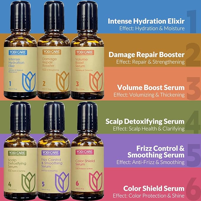 Aroma Therapy Pre-Wash Hair Oil Serum 30ml / 1 Fl.oz (Scalp Health & Clarifying)