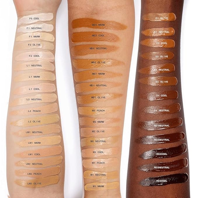 about-face THE PERFORMER Skin-Focused Foundation D3Neutral – Medium Coverage, Long-Wear, Breathable & Buildable Base – Clean, Vegan, Hydrating Formula with Blue Agave & Chlorella – 1.08oz