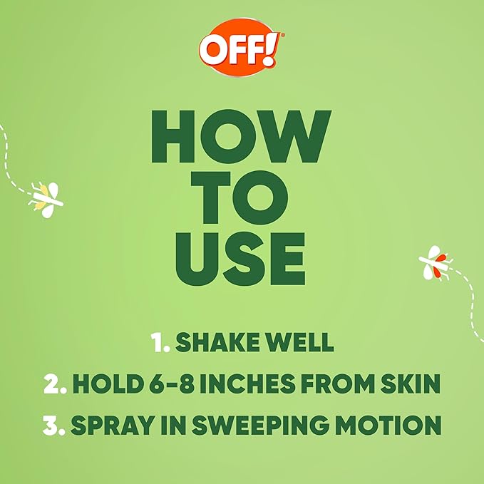 OFF! Deep Woods Insect Repellent Aerosol, Dry, Non-Greasy Formula, Bug Spray with Long Lasting Protection from Mosquitoes and Ticks, 4 Oz, 4 Count