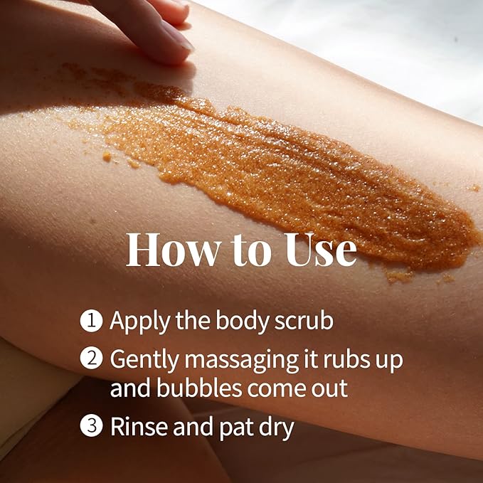 PLU Korean Original Walnut Body Scrub Polish - Berry Mix - Exfoliating & Moisturizing & Glow - for Acne, Cellulite, Stretch Marks, Spider Veins - Sweet Raspberry & Acai Berry Scent, 6.76 oz.