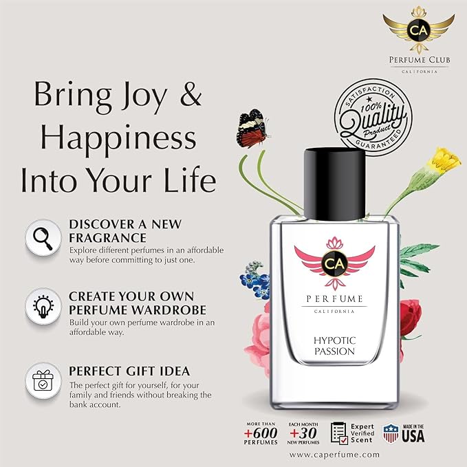 CA Perfume Impression of Guiltiness Men For Men Replica Version Fragrance Dupes Concentrated Long Lasting Eau de Parfum Spray Refillable Atomizer Bottle 1.7 Fl Oz/50ml-X1