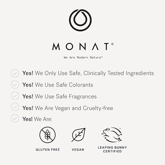 MONAT Advanced Hydration Shampoo and Conditioner Set Infused with REJUVENIQE For Dry Fine to Medium Hair - Moisturizes & Strengths - Sulfate-Free, Paraben-Free, Frizz-Reducing - 8 fl. oz. & 6 fl. oz.
