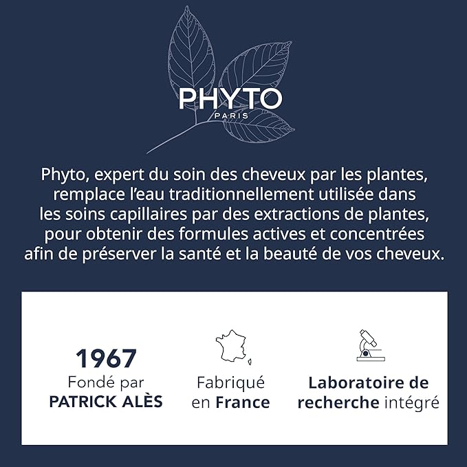 PHYTO VOLUME Volumizing Blow Dry Spray, Instant Volume, No Stiffness, Heat Protection, For Fine Hair, Thin Hair, Silicone Free, 5.07 fl. oz