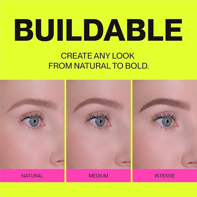 Brow Pencil - Fine Tip, Smooth & Creamy, Long Wearing, Water Resistant - Buildable Looks From Natural to Bold Eyebrows - Vegan & Cruelty Free Women's Beauty, Eyebrow Filler Makeup (Blonde)
