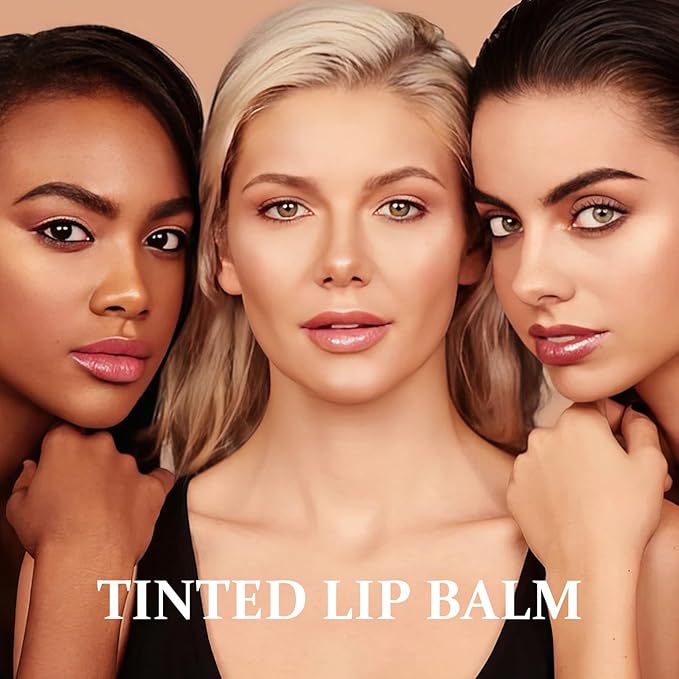 Lip Gloss, Lipstick 3 Step Makeup in 1 Swipe, Multi Use Lip Gloss, Cream Blush Eyeshadow base, Lip Stain Waterproof & Transfer Proof, Hydrating Wear & Vegan #Pink