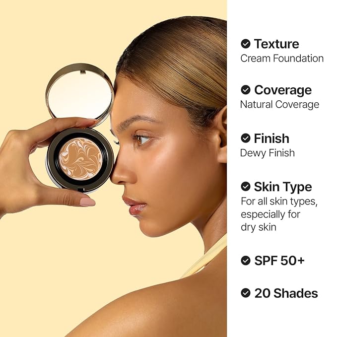[NEW] AGE20'S Signature Essence Pact | 27W WARM HONEY | Vegan Korean Cushion Foundation | Pack of 1 | Cream Foundation, Dewy & Glow Finish, Natural Coverage, SPF 50+