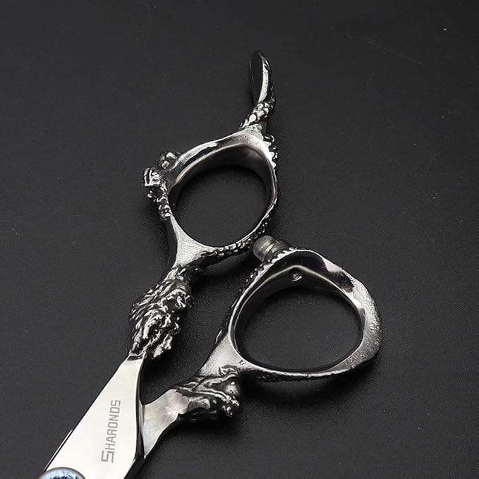 6/7/8/9 inch Professional Hair Cutting Thinning Scissors Barber Shears Hairdressing Salon Set (7-inch 2pc-A)