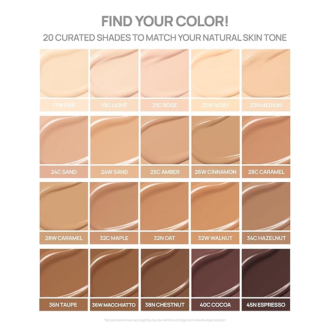 BANILA CO Covericious Ultimate Cover Cushion | Up to 100HR Long-Wear Foundation | 20 Shades for All Skin Tones | Matte & Lightweight Finish | Korean Cushion Foundation (14g / 0.49 oz), 32N OAT