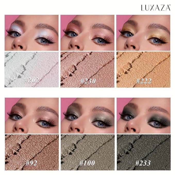 Brown Eyeshadow Stick Makeup Set 6PCS, Neutral Shimmer And Matte Cream Eye Shadow Palette, Metallic Bronze Smoky Eyeliner Brightener Crayon Pencil Kit, Ideal Gift for Women -Dusk Bloom