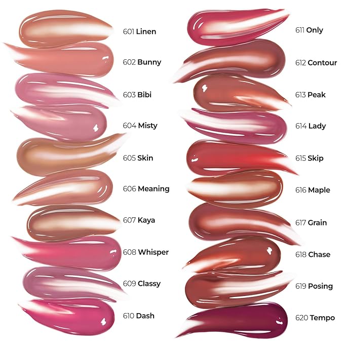 Laka Maxi Glayer Tint 3.8g/0.13oz., Glass Layer of Gloss, Ultra Glow & Vivid Layerable Pigments, High Shine Lip Oil, K-Beauty (#613 Peak)