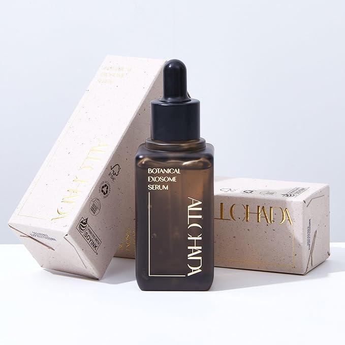 ALLCHADA® Doctor-Developed K-Beauty Anti-Aging Serum, 50ml with Plant-Based Cica Exosome for Skin Soothing, Hydration & Radiance