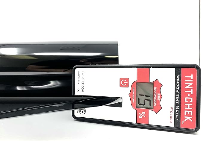 RockRose 20% Nano Ceramic Car Window Tint 20 in x 15FT 2PLY Privacy Film Heat Block, 99% UVR, and 85% IRR Block for Auto or Home Strong Adhesive, Easy Shrink, Plotter Friendly - Charcoal