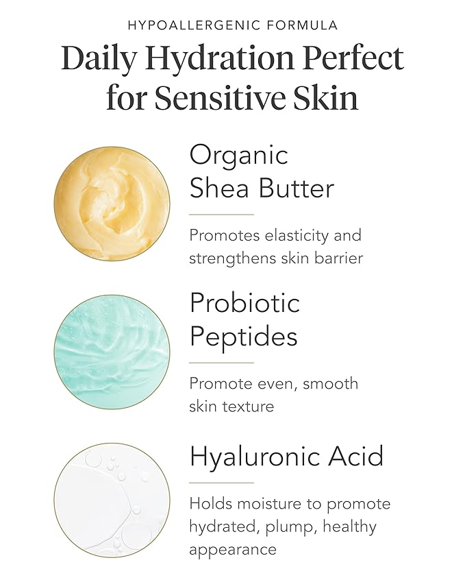 Zents Age-Defying Probiotic Body & Hand Lotion (Anjou) | Moisturizing Lotion with Hyaluronic Acid & Organic Shea Butter | Nourishes & Hydrates Skin | 6.4 fl oz