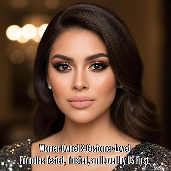 Mynena Peachy Pink Long Lasting Lipstick for Women Waterproof & Transfer-Proof | Hydrating with Shea Butter | Bold Pigment Matte Color Lip Stain | Talc-Free & Vegan Product that Performs | Gala