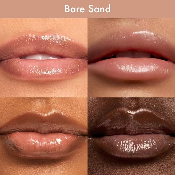 Summer Fridays Dream Lip Oil - Tinted Lip Oil with Moisturizing Sheer Coverage, High-Shine and Deep Hydration - Non-Sticky Formula for Long-Lasting Softness - Bare Sand (0.15 Oz)
