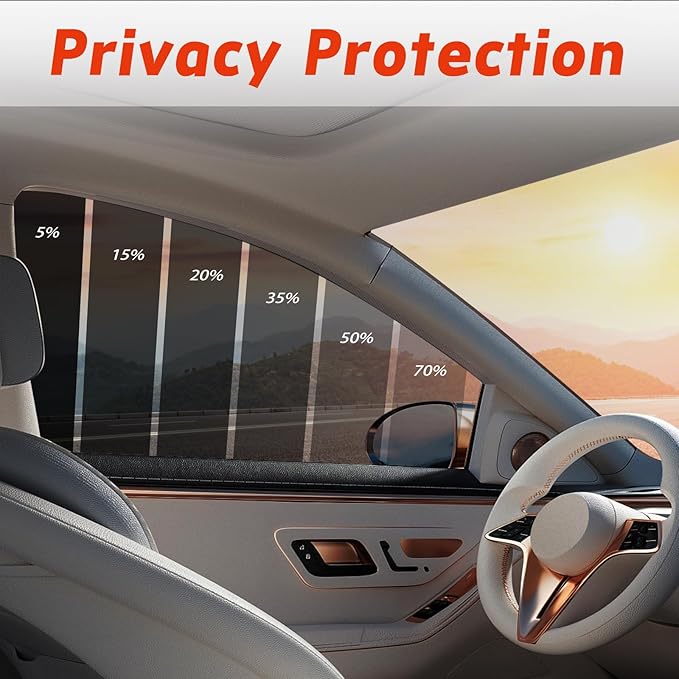 Ceramic Nano Ceramic Window Tint for Cars, Automotive Auto Car Window Tint Film for Car Privacy Film, VLT 35% Percent, Blocks UV/IR Rays, Heat/Glare, 30in-20ft