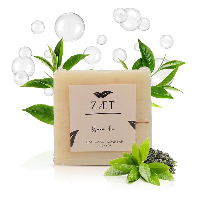 Green Tea Soap Bar - 8 Pack