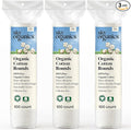 Sky Organics Organic Cotton Rounds for Sensitive Skin, 100% Pure GOTS Certified Organic for Beauty & Personal Care, 300 ct.