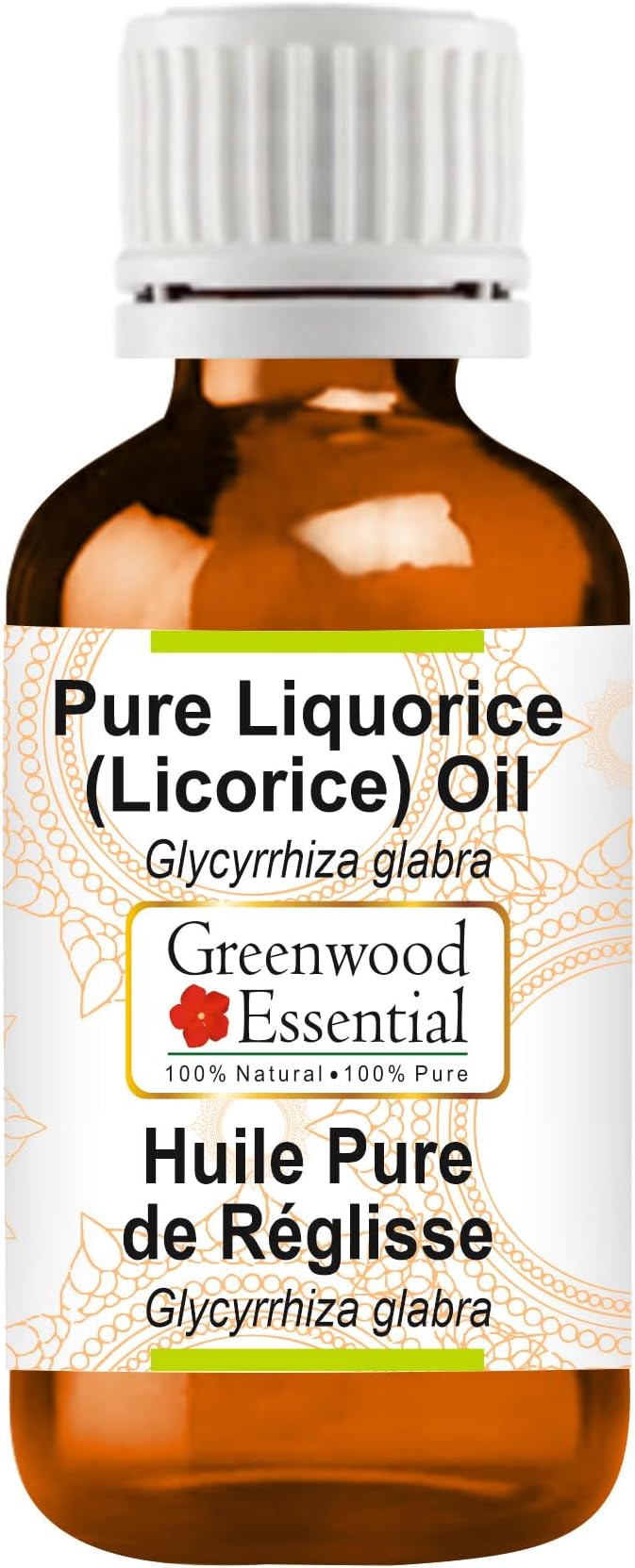 Greenwood Essential Pure Liquorice (Licorice) Oil (Glycyrrhiza glabra) 30ml (1 oz)