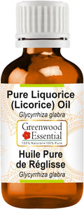 Greenwood Essential Pure Liquorice (Licorice) Oil (Glycyrrhiza glabra) 30ml (1 oz)