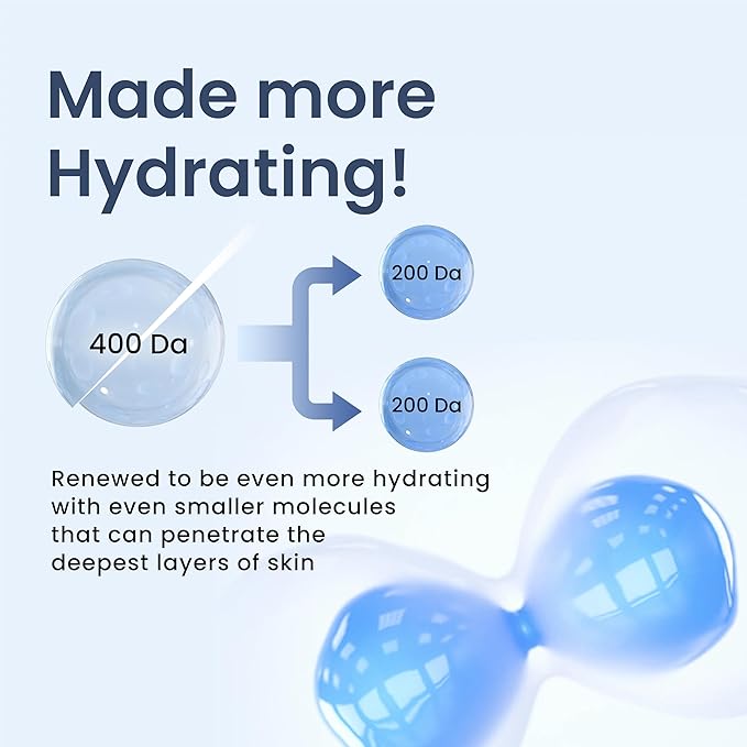THE LAB BY BLANC DOUX Oligo Ultra-Low Molecular Hyaluronic Acid Deep Moisture Essence Toner Vegan for Sensitive Dry Combination Skin - Hypoallergenic Intense Hydrating Face Moisturizer