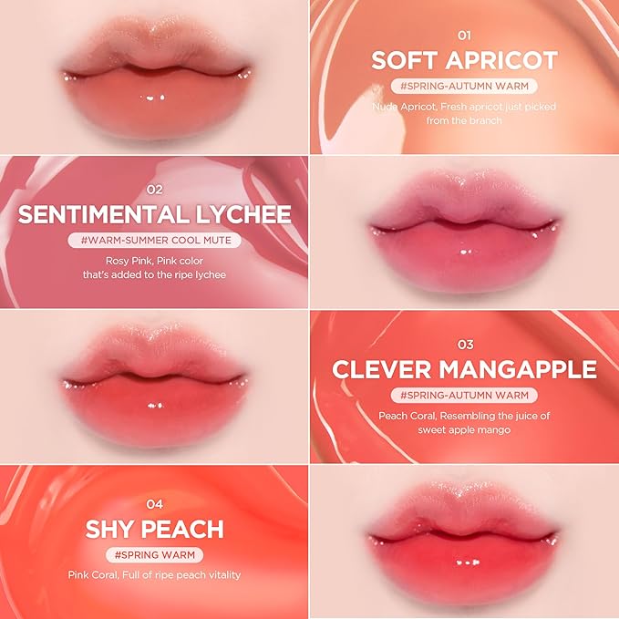 lilybyred Bloody Liar Coating Tint | Korean Glossy Lip Stain, Vivid & Juicy Color, Syrupy Shine, Moisturizing, Long-Lasting & Smudge-Proof, Non-Sticky, Lightweight, 0.14 oz. (10 Strong Cherry)