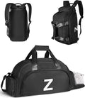 Teenage Girl Gifts 12-16, Initial Gym Bags with Shoe Compartment, Dance Bag for Girls, Monogram Kid Overnight Bags, Ballet Sport Gymnastics Cheer Travel Duffle Tote (Letter Z)