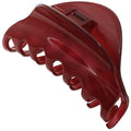 Camila Paris CP2529 French Hair Clip for Women for Thick Hair for Long Curly Wavy Hair, Red, Girls Hair Claw Clips Jaw Styling Hair Accessories for Women, Strong Hold No Slip Grip, Made in France