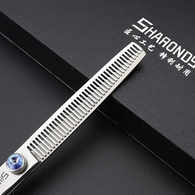 6/7/8/9-inch professional hair clipper set, stainless steel sharp hair clippers, hairdresser specific scissor(7 inches, 3 pieces)