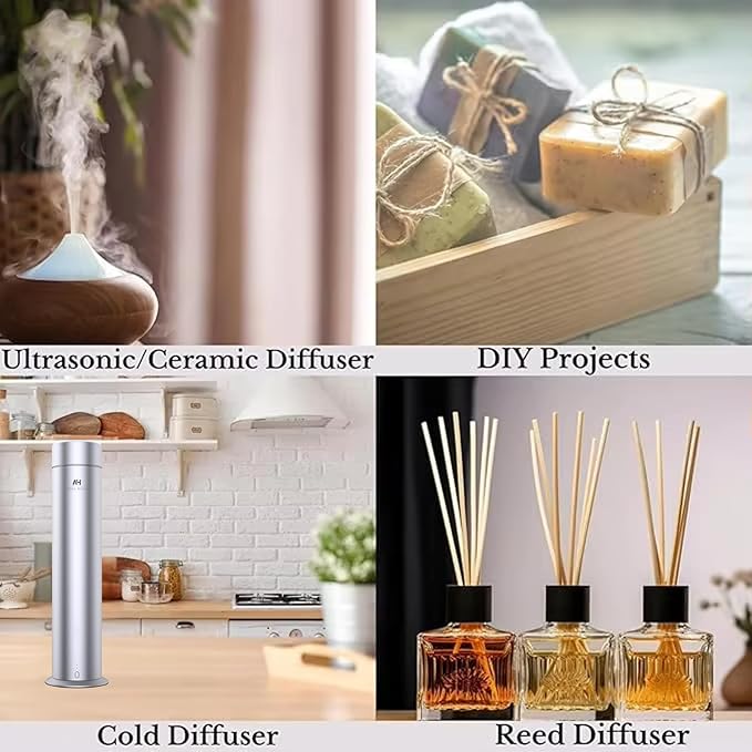 Diffuser Oil - My Way Diffuser Oil 120ml - Hotel Scent Inspired by 1 Hotel Miami Beach - Luxury Home Fragrance Blend with Lush Sandalwood, Leather & Beautiful Iris - Home Luxury Scent
