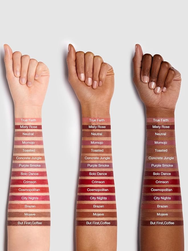 SHEGLAM Lip Liner Creamy Matte Pencil High Pigment Not Easy to Fade Silky Smooth Matte Contour Tint Lip Makeup-City Nights