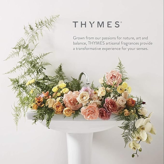 Thymes Goldleaf Perfumed Body Crème - Moisturizing Body Cream - Shea Butter Body Lotion with Vitamin E, jojoba Oil, and Honey for Skin Care Routine - Body and Hand Lotion for Women & Men (9.25 fl oz)