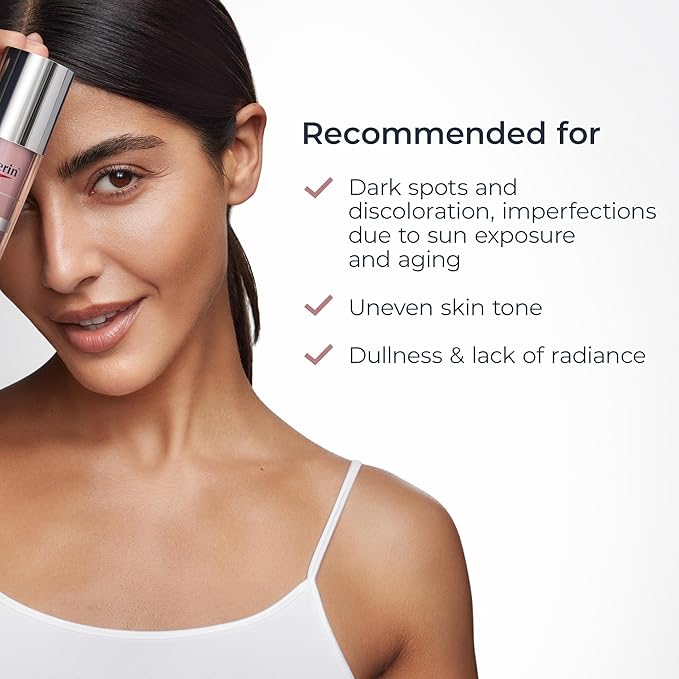 Eucerin Radiant Tone Dual Serum Dark Spot Corrector, Dark Spot Serum with Thiamidol and Hyaluronic Acid, Helps Visibly Reduce the Look of Persistent Dark Spots, 1 Fl Oz Bottle