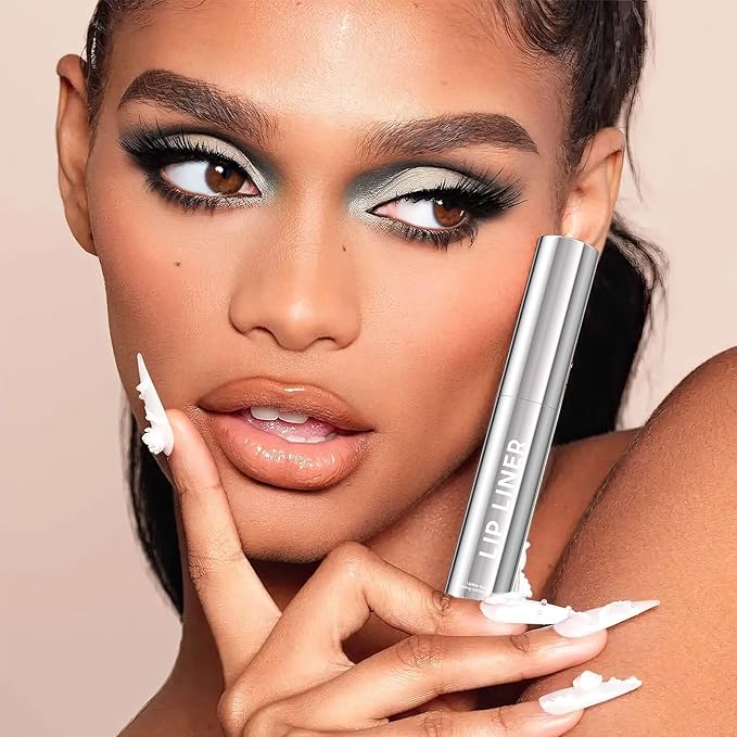 Peel Off Lip Stain Natural Lip Color - Waterproof Lip Liner Stain for Women All Skin Types, Lip Liner Long Lasting Transfer Proof & Smudge-Proof Moisturizing Easy to Use (Cocoa)