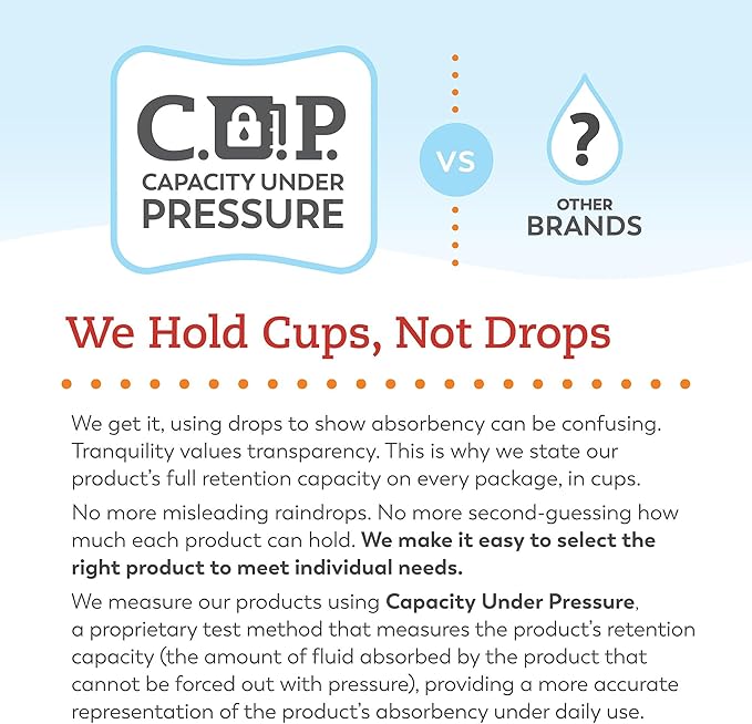 Tranquility Premium OverNight Disposable Absorbent Underwear (20 Count) - S, 22-36 in. Waist - Maximum Absorbency, All-Night Sleep, Breathable Comfort, 20 Adult Diapers