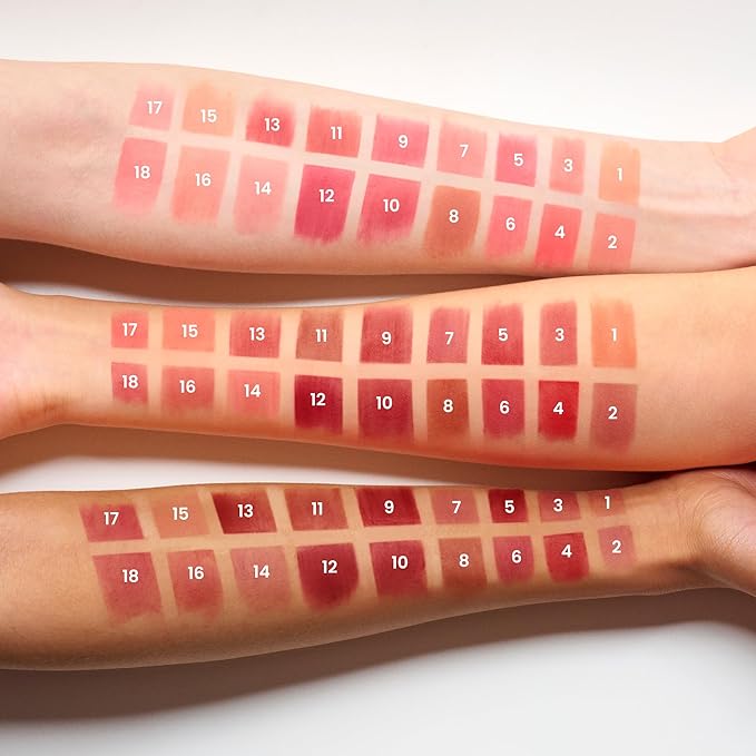 COLORGRAM NUDE BLUR TINT 10 DEAD ROSE | Soft Velvet Matte Liquid Lipstick & Cheek Tint | Lightweight Blurring Tint for a Smooth & Airbrushed Finish | Long-Lasting & Non-Sticky Formula