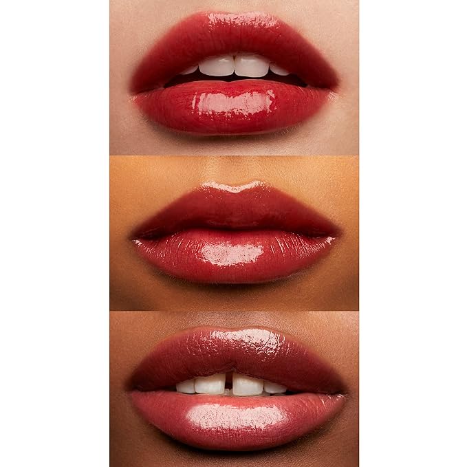 e.l.f. Glossy Lip Stain, Long-Lasting, Lightweight Lip Stain For A Sheer Pop Of Color & Subtle Gloss Finish, Vegan & Cruelty-Free, Power Mauves