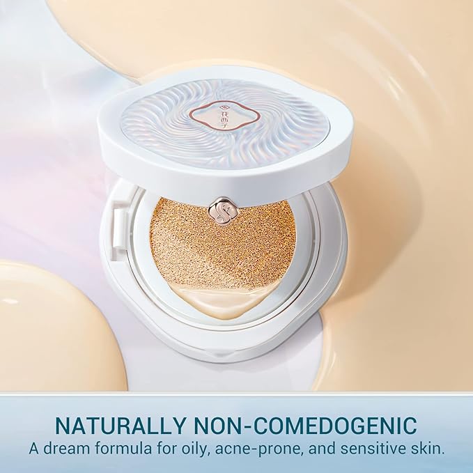 FLORASIS Flawless Jade Breathable Longwear Cushion Foundation (N25 Rippling Lotus)