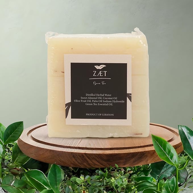 Green Tea Soap Bar - 4 Pack